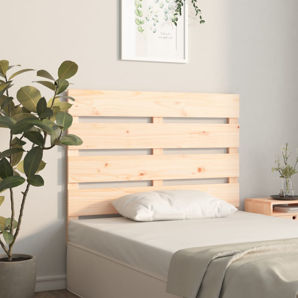 vidaXL Tăblie de pat, 75x3x80 cm, lemn masiv de pin vidaXL Tăblie de pat, 75x3x80 cm, lemn masiv de pin