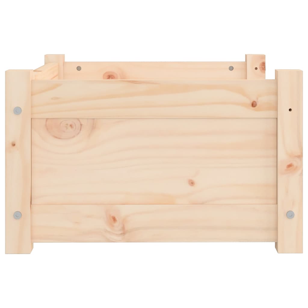vidaXL Pat pentru câini, 55,5x45,5x28 cm, lemn masiv de pin