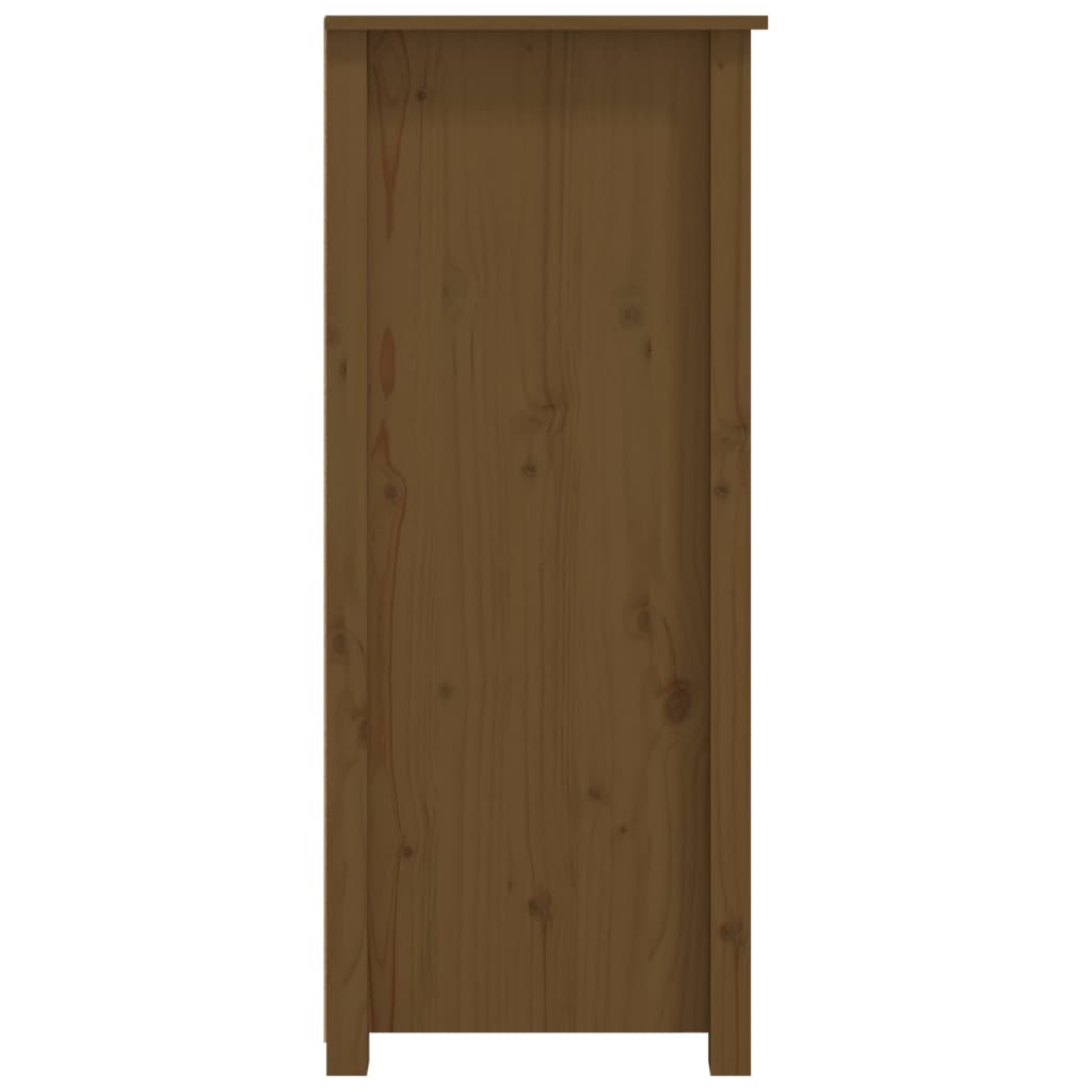 vidaXL Servantă, maro miere, 83x41,5x100 cm, lemn masiv de pin