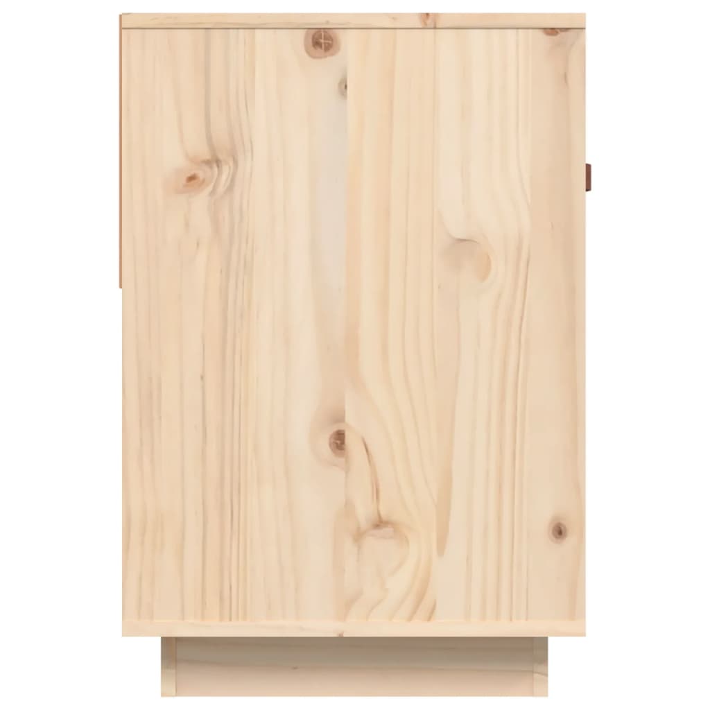 vidaXL Comodă TV, 90x40x60 cm, lemn masiv de pin