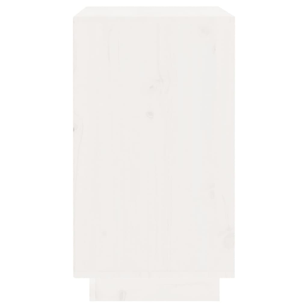 vidaXL Dulap de vinuri, alb, 55,5x34x61 cm, lemn masiv de pin vidaXL Dulap de vinuri, alb, 55,5x34x61 cm, lemn masiv de pin
