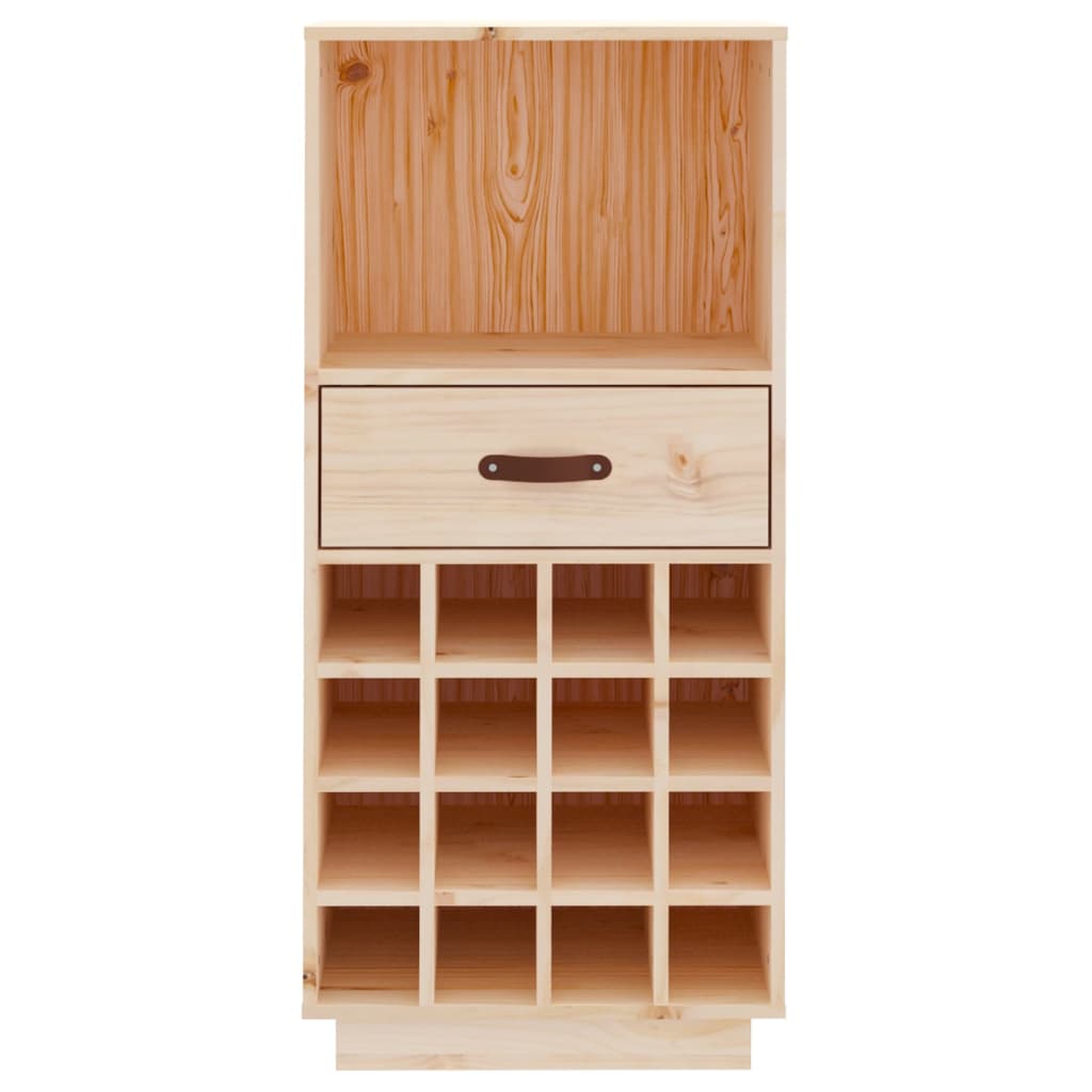 vidaXL Dulap de vinuri, 45x34x100 cm, lemn masiv de pin vidaXL Dulap de vinuri, 45x34x100 cm, lemn masiv de pin