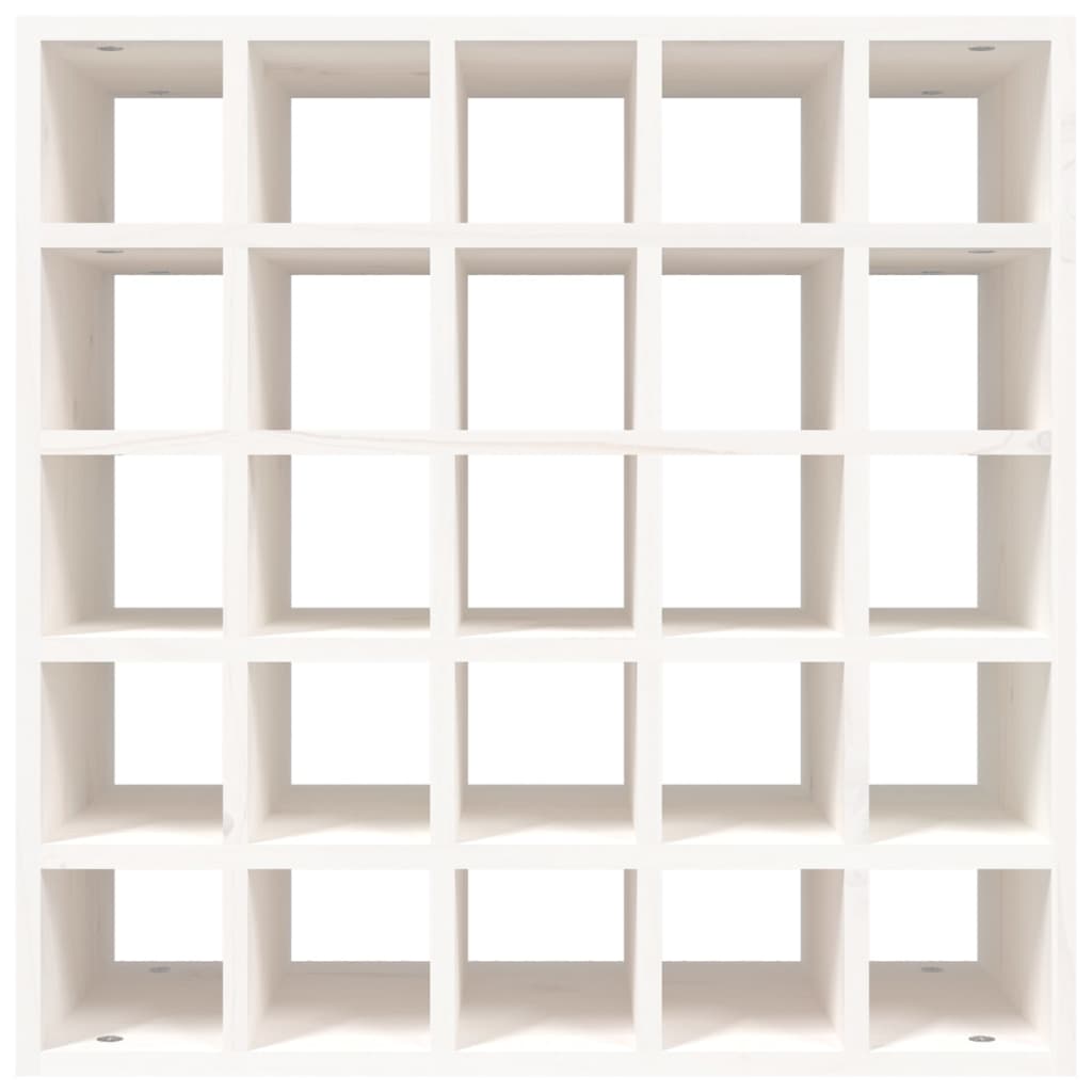 vidaXL Dulap de vinuri, alb, 56x25x56 cm, lemn masiv de pin vidaXL Dulap de vinuri, alb, 56x25x56 cm, lemn masiv de pin