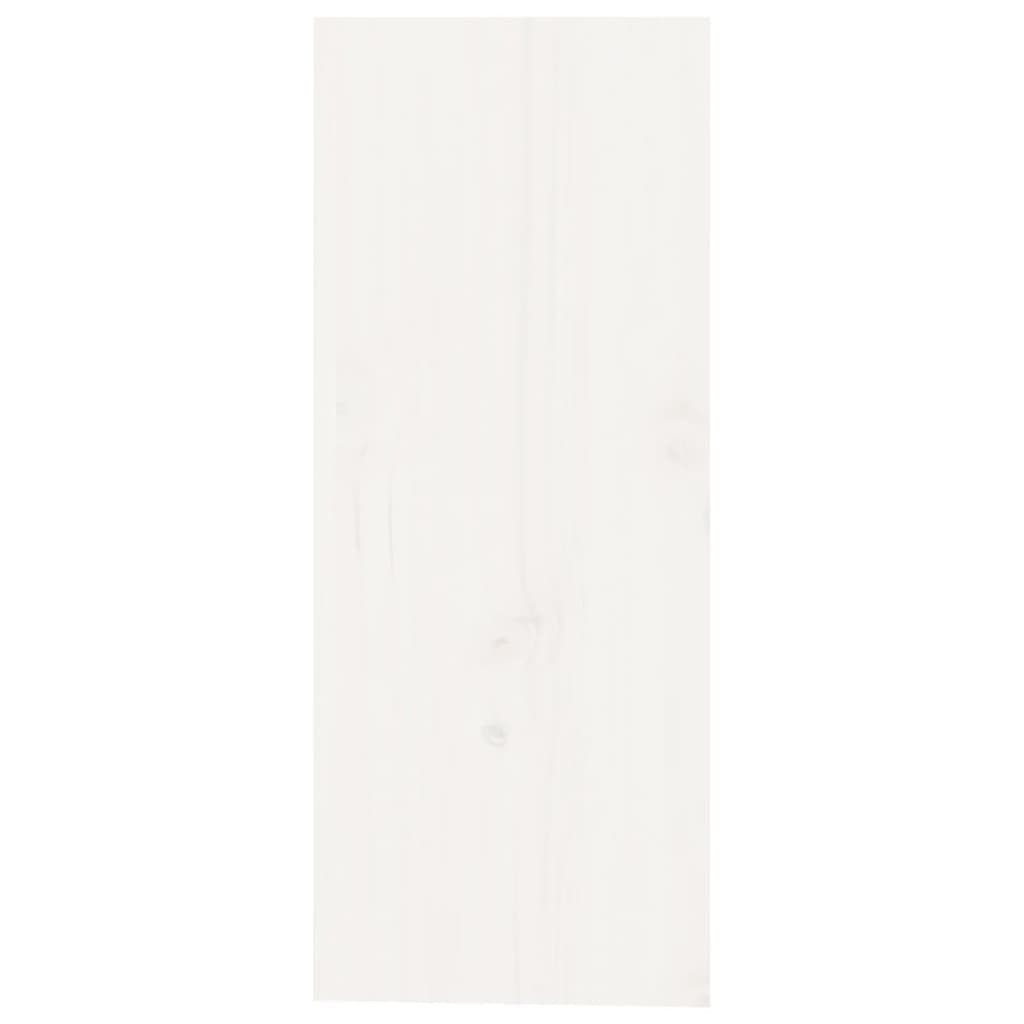 vidaXL Dulap de vinuri, alb, 62x25x62 cm, lemn masiv de pin vidaXL Dulap de vinuri, alb, 62x25x62 cm, lemn masiv de pin