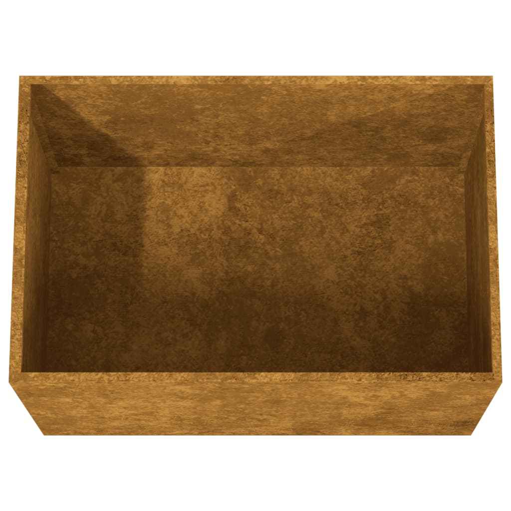 vidaXL Jardinieră, 62x47x46 cm, oțel corten vidaXL Jardinieră, 62x47x46 cm, oțel corten