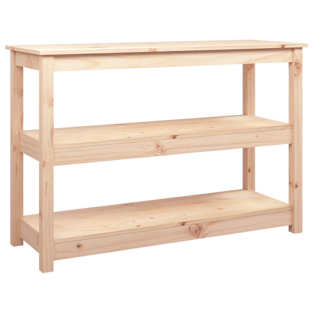vidaXL Masă consolă, 110x40x74 cm, lemn masiv de pin vidaXL Masă consolă, 110x40x74 cm, lemn masiv de pin