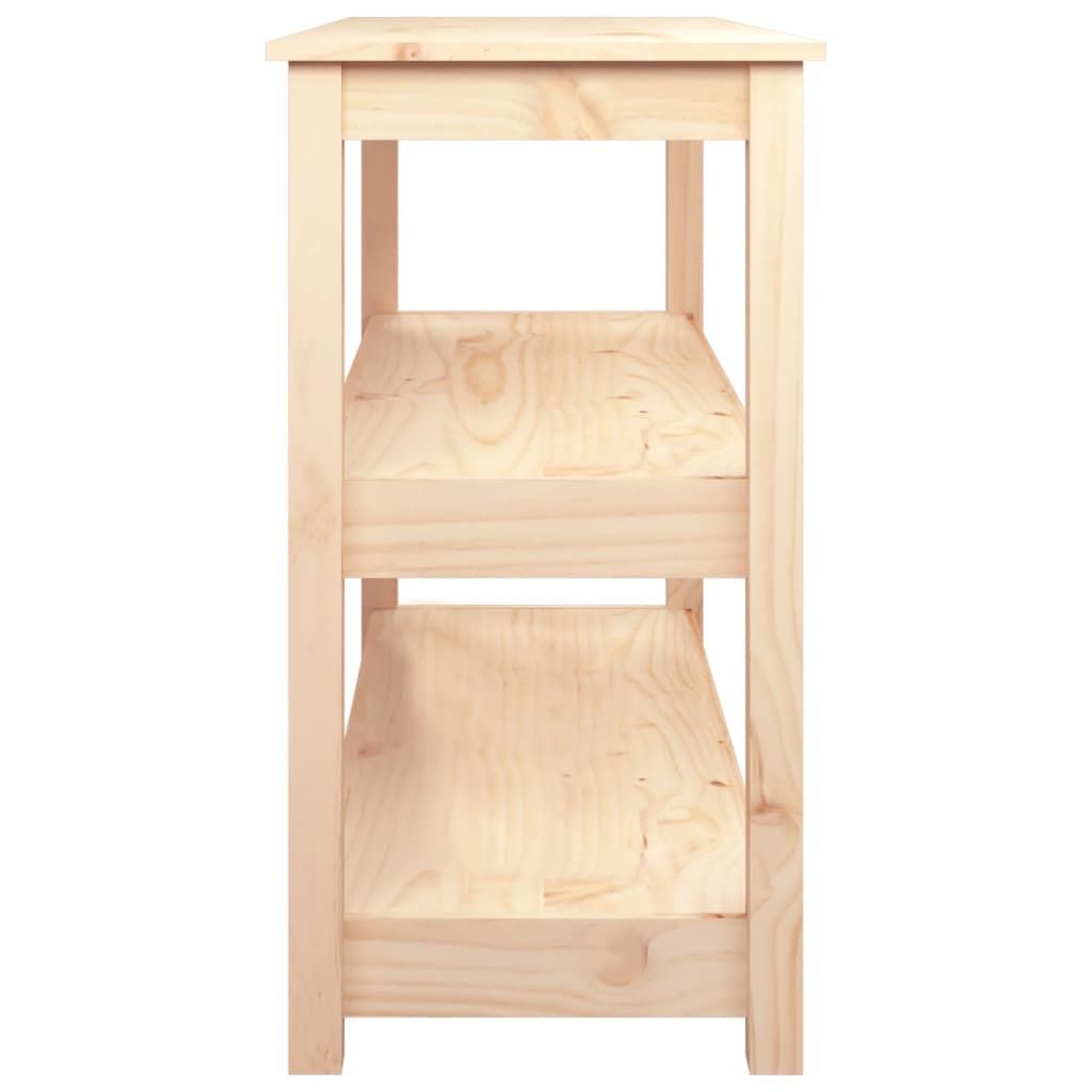 vidaXL Masă consolă, 110x40x74 cm, lemn masiv de pin vidaXL Masă consolă, 110x40x74 cm, lemn masiv de pin