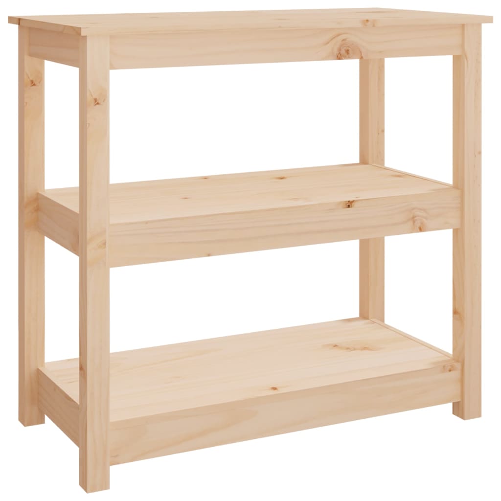 vidaXL Masă consolă, 80x40x74 cm, lemn masiv de pin vidaXL Masă consolă, 80x40x74 cm, lemn masiv de pin