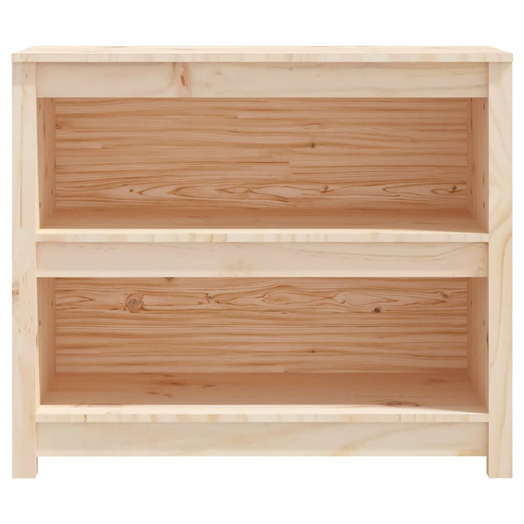 vidaXL Bibliotecă, 80x35x68 cm, lemn masiv de pin vidaXL Bibliotecă, 80x35x68 cm, lemn masiv de pin