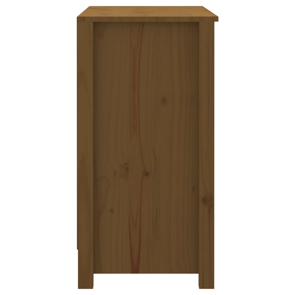 vidaXL Bibliotecă, maro miere, 80x35x68 cm, lemn masiv de pin vidaXL Bibliotecă, maro miere, 80x35x68 cm, lemn masiv de pin