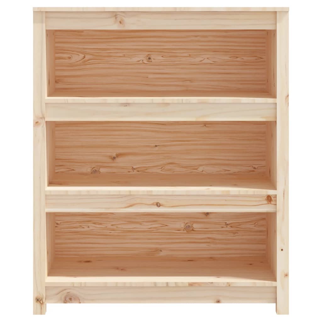 vidaXL Bibliotecă, 80x35x97 cm, lemn masiv de pin vidaXL Bibliotecă, 80x35x97 cm, lemn masiv de pin