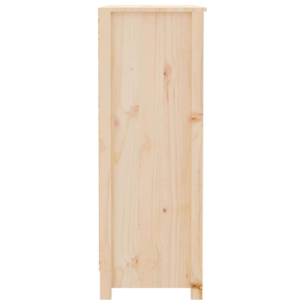 vidaXL Bibliotecă, 80x35x97 cm, lemn masiv de pin vidaXL Bibliotecă, 80x35x97 cm, lemn masiv de pin