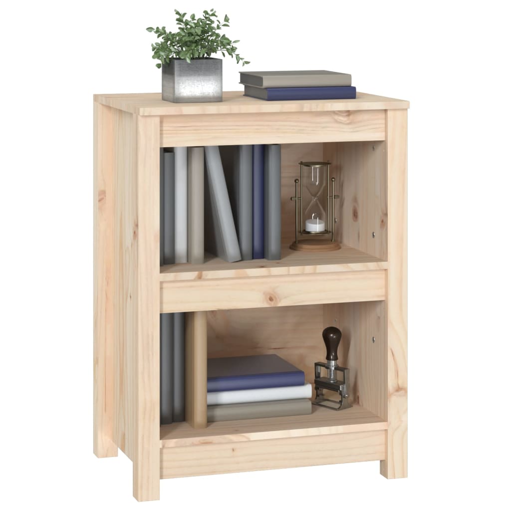 vidaXL Bibliotecă, 50x35x68 cm, lemn masiv de pin vidaXL Bibliotecă, 50x35x68 cm, lemn masiv de pin