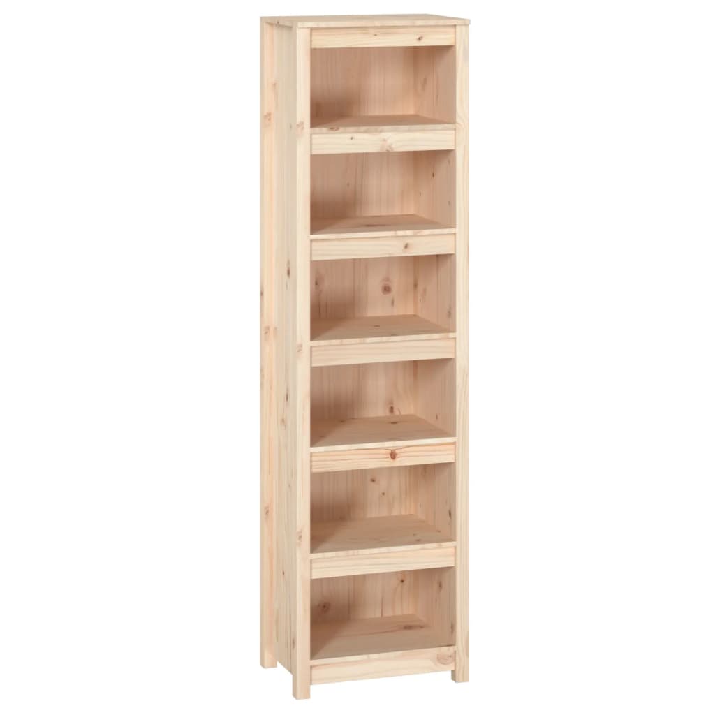 vidaXL Bibliotecă, 50x35x183 cm, lemn masiv de pin vidaXL Bibliotecă, 50x35x183 cm, lemn masiv de pin