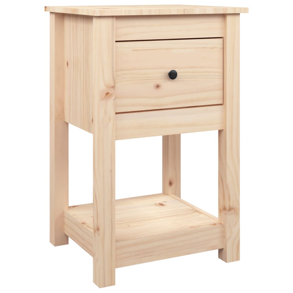 vidaXL Noptiere, 2 buc., 40x35x61,5 cm, lemn masiv de pin vidaXL Noptiere, 2 buc., 40x35x61,5 cm, lemn masiv de pin