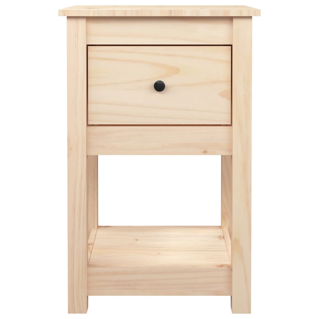vidaXL Noptiere, 2 buc., 40x35x61,5 cm, lemn masiv de pin vidaXL Noptiere, 2 buc., 40x35x61,5 cm, lemn masiv de pin