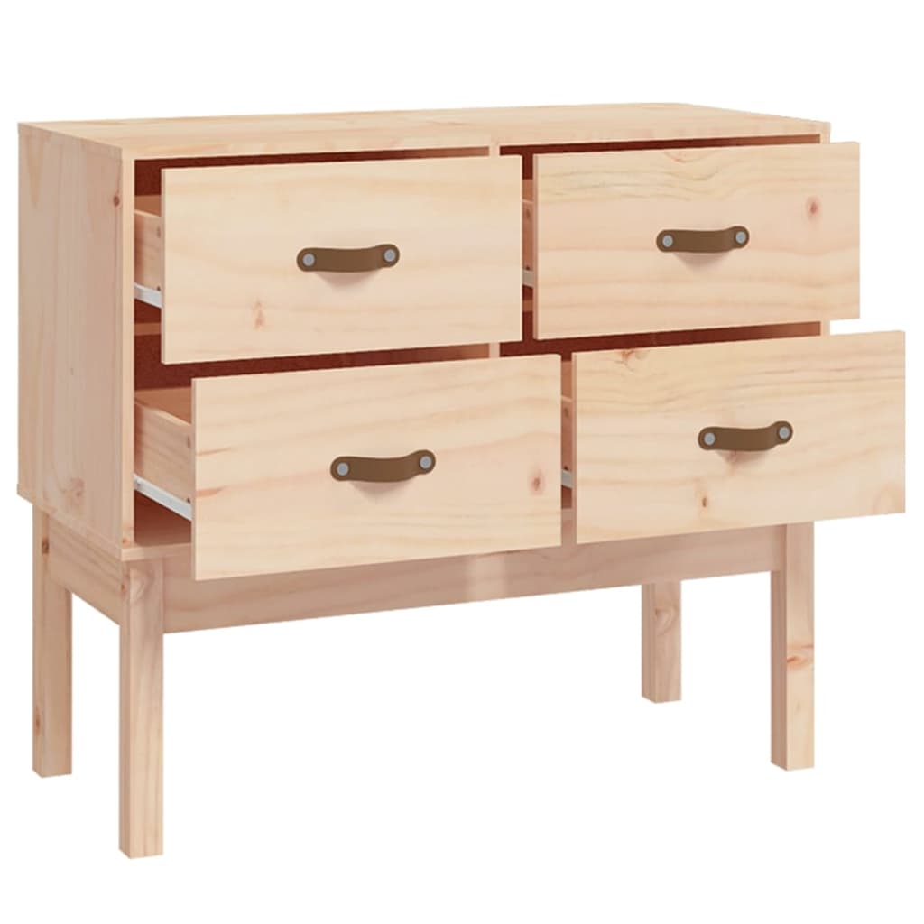 vidaXL Dulap consolă, 90x40x78 cm, lemn masiv de pin vidaXL Dulap consolă, 90x40x78 cm, lemn masiv de pin