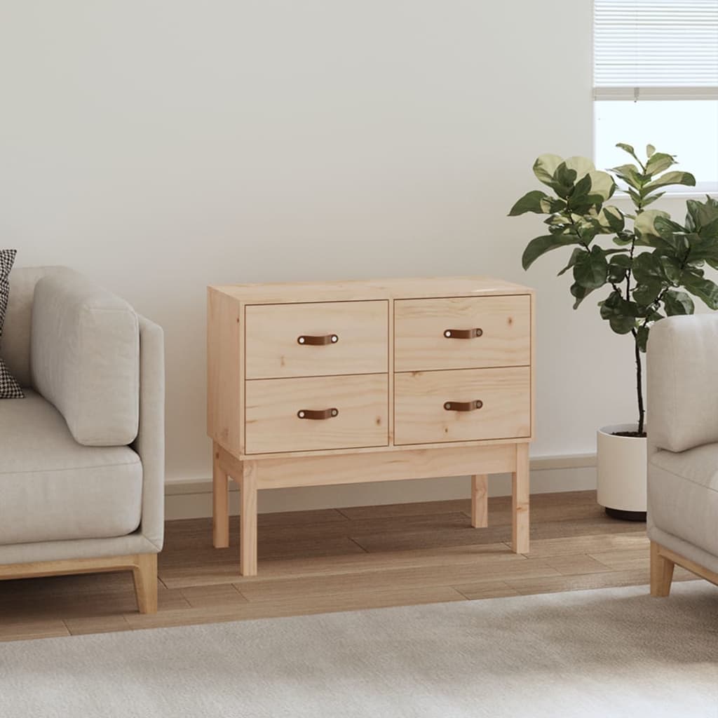 vidaXL Dulap consolă, 90x40x78 cm, lemn masiv de pin vidaXL Dulap consolă, 90x40x78 cm, lemn masiv de pin