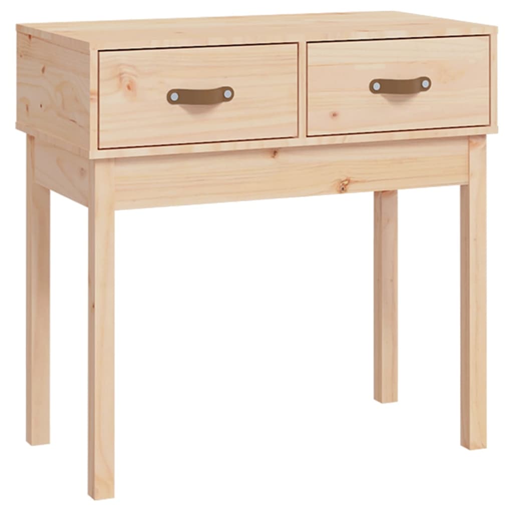 vidaXL Masă consolă, 76,5x40x75 cm, lemn masiv de pin vidaXL Masă consolă, 76,5x40x75 cm, lemn masiv de pin