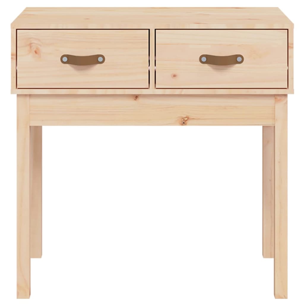 vidaXL Masă consolă, 76,5x40x75 cm, lemn masiv de pin vidaXL Masă consolă, 76,5x40x75 cm, lemn masiv de pin