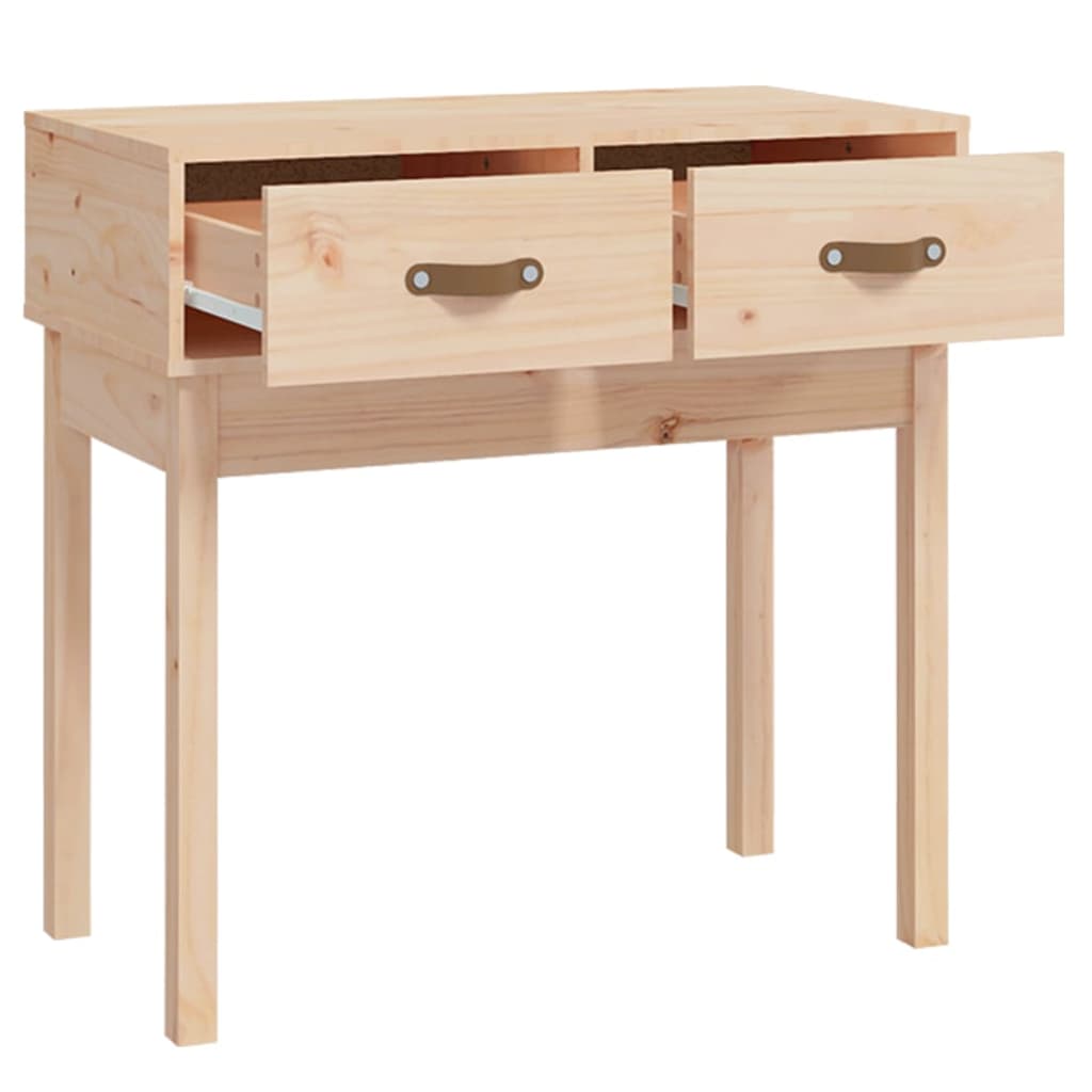 vidaXL Masă consolă, 76,5x40x75 cm, lemn masiv de pin vidaXL Masă consolă, 76,5x40x75 cm, lemn masiv de pin