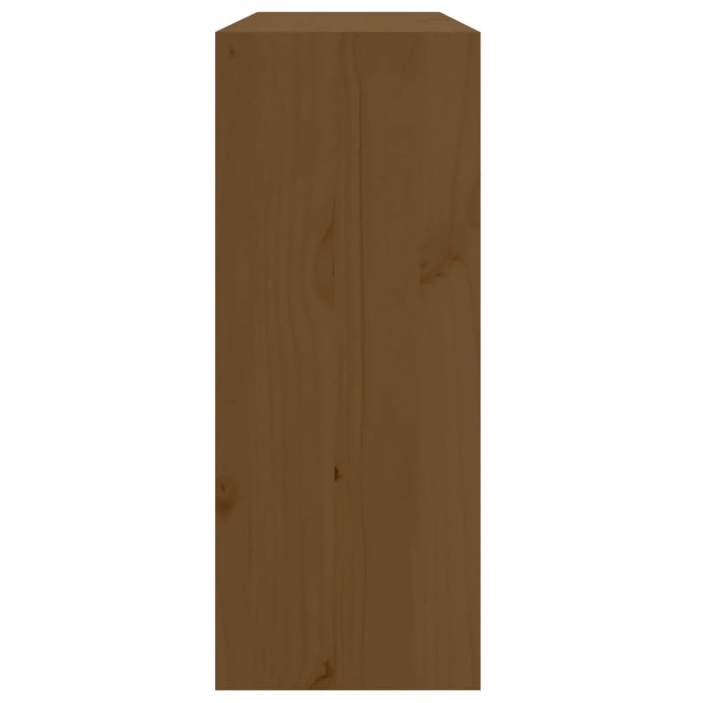 vidaXL Dulap de vinuri, maro miere, 62x25x62 cm, lemn masiv de pin vidaXL Dulap de vinuri, maro miere, 62x25x62 cm, lemn masiv de pin