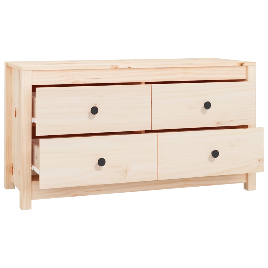vidaXL Dulap lateral, 100x40x54 cm, lemn masiv de pin vidaXL Dulap lateral, 100x40x54 cm, lemn masiv de pin