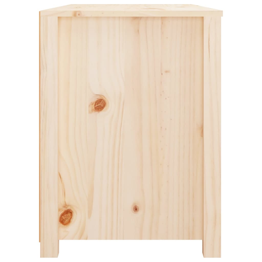 vidaXL Dulap lateral, 100x40x54 cm, lemn masiv de pin vidaXL Dulap lateral, 100x40x54 cm, lemn masiv de pin