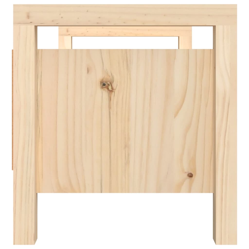 vidaXL Bancă de hol, 80x40x43 cm, lemn masiv pin vidaXL Bancă de hol, 80x40x43 cm, lemn masiv pin