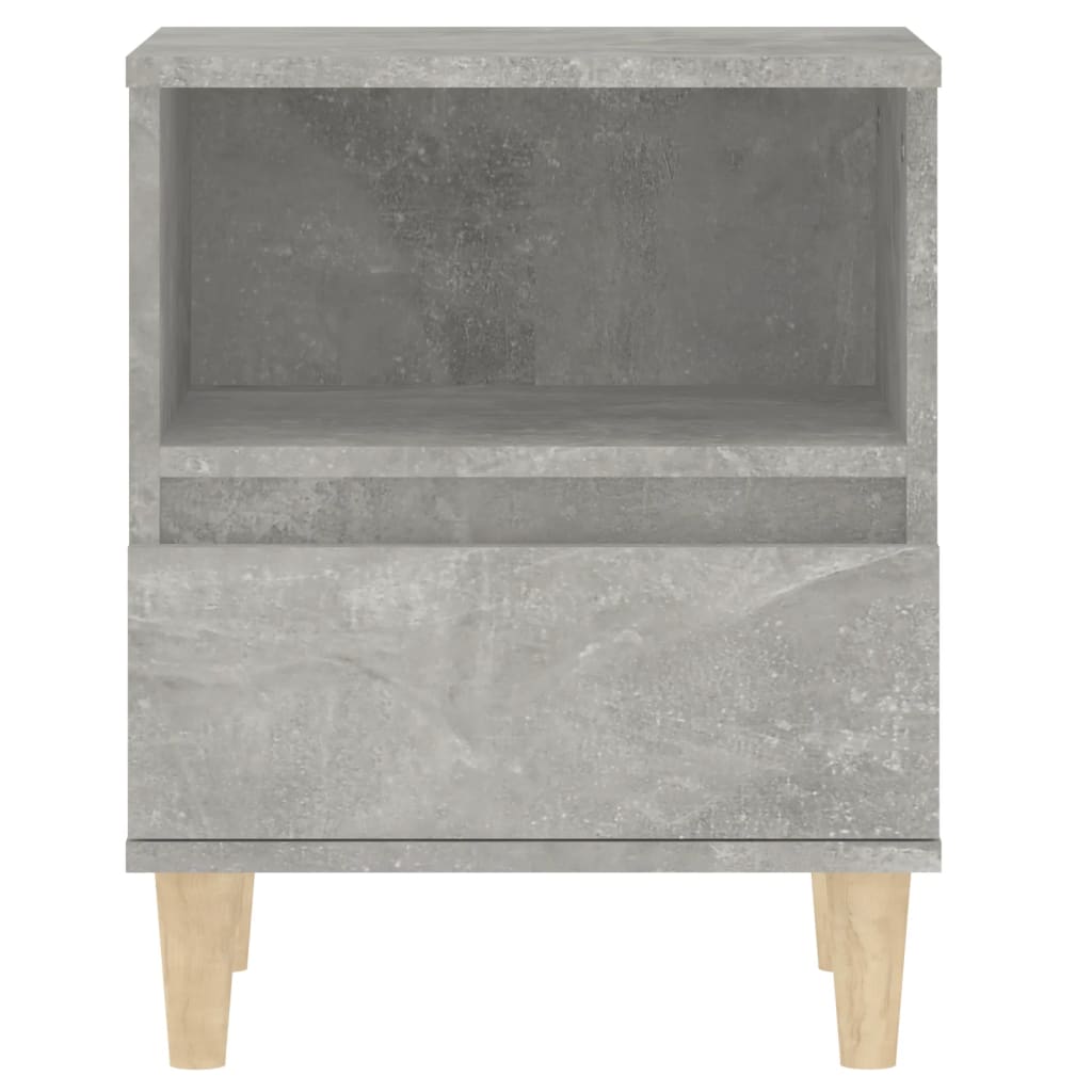 vidaXL Noptiere, gri beton, 40x35x50 cm vidaXL Noptiere, gri beton, 40x35x50 cm