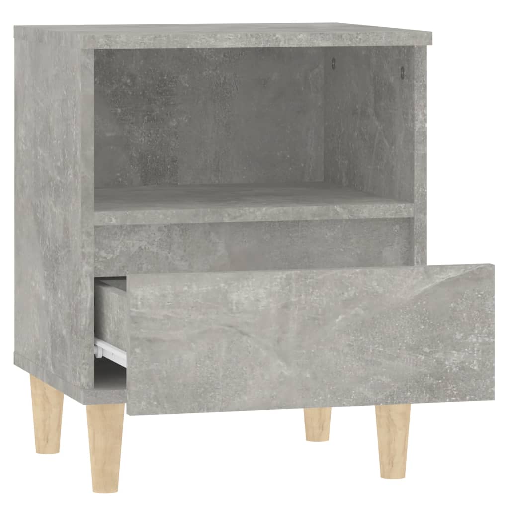 vidaXL Noptiere, gri beton, 40x35x50 cm vidaXL Noptiere, gri beton, 40x35x50 cm