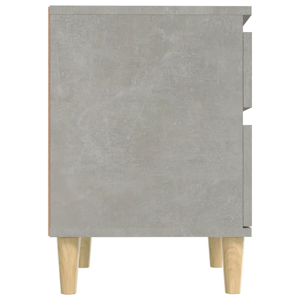 vidaXL Noptiere, gri beton, 40x35x50 cm vidaXL Noptiere, gri beton, 40x35x50 cm