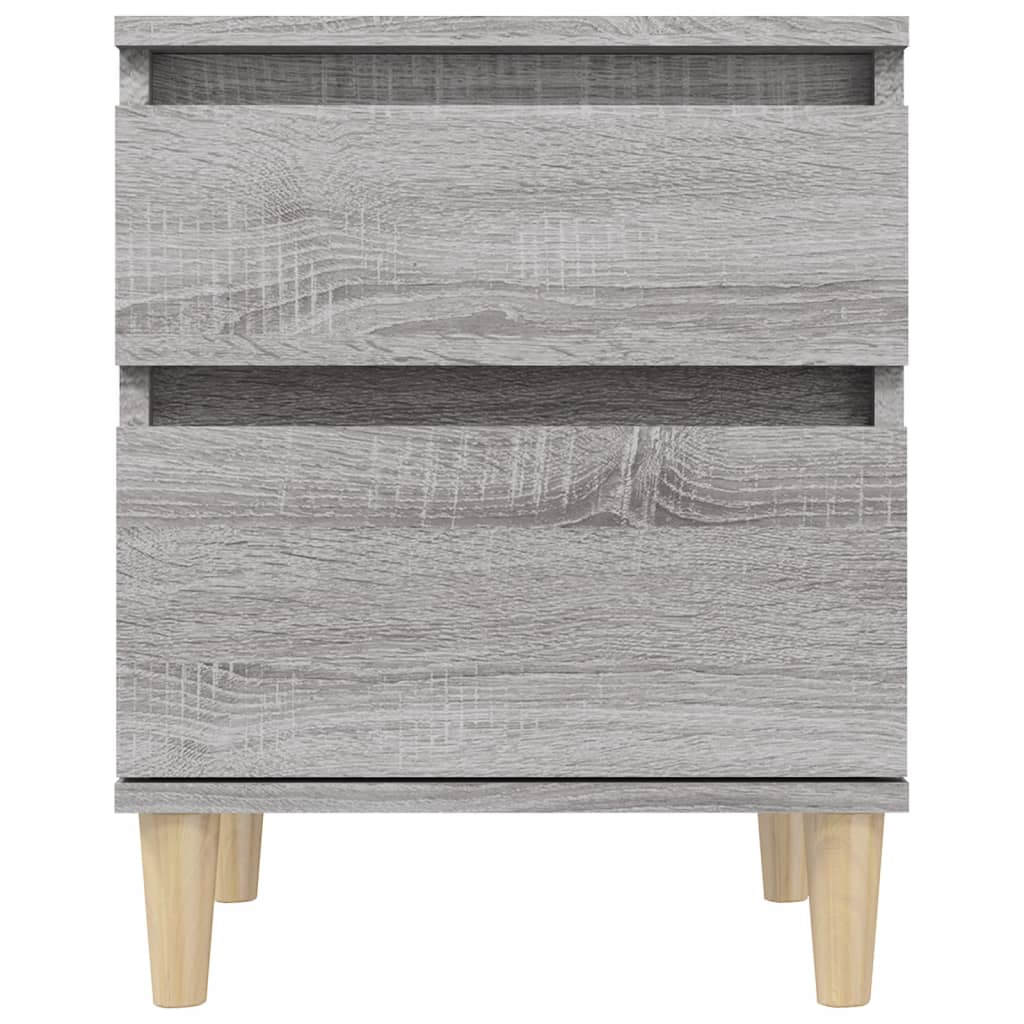 vidaXL Noptiere, 2 buc., gri sonoma, 40x35x50 cm vidaXL Noptiere, 2 buc., gri sonoma, 40x35x50 cm