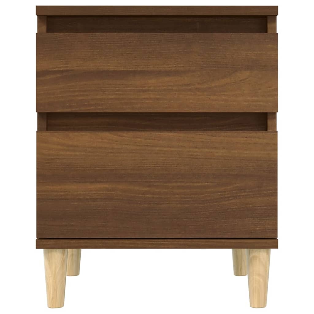 vidaXL Noptiere, 2 buc., stejar maro, 40x35x50 cm vidaXL Noptiere, 2 buc., stejar maro, 40x35x50 cm