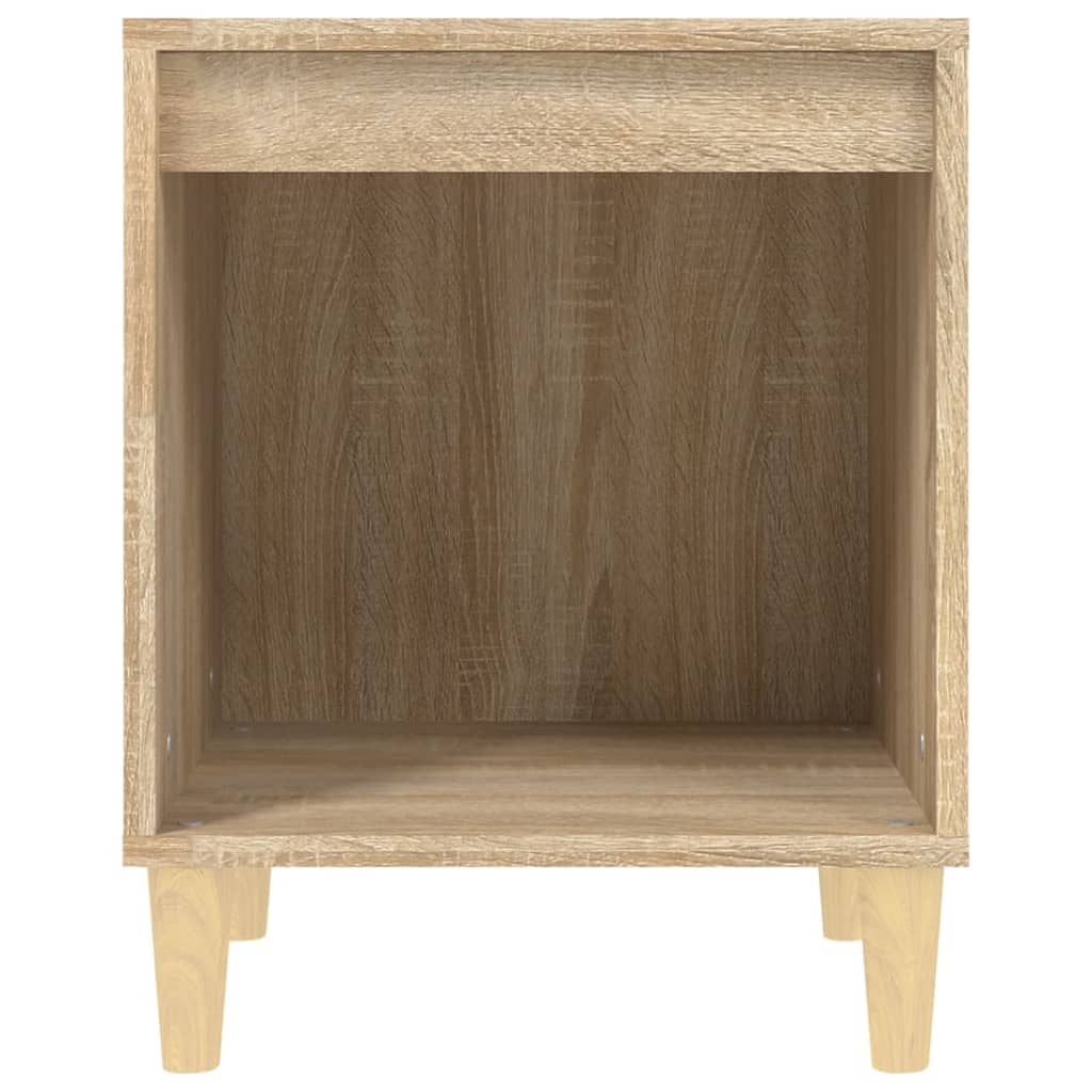 vidaXL Noptiere, 2 buc., stejar sonoma, 40x35x50 cm vidaXL Noptiere, 2 buc., stejar sonoma, 40x35x50 cm