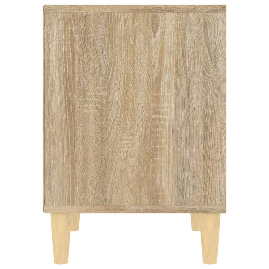 vidaXL Noptiere, 2 buc., stejar sonoma, 40x35x50 cm vidaXL Noptiere, 2 buc., stejar sonoma, 40x35x50 cm