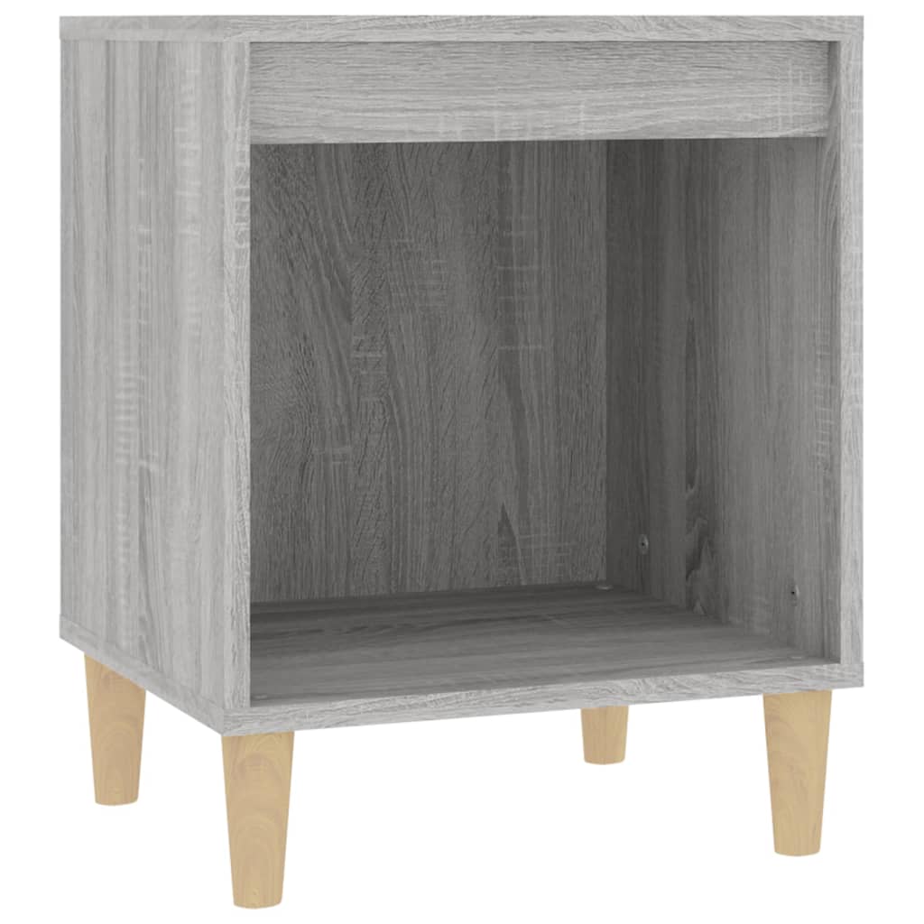 vidaXL Noptiere, 2 buc., gri sonoma, 40x35x50 cm vidaXL Noptiere, 2 buc., gri sonoma, 40x35x50 cm