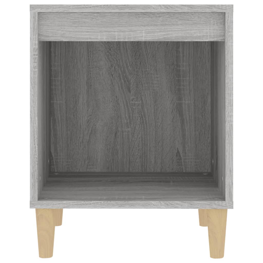 vidaXL Noptiere, 2 buc., gri sonoma, 40x35x50 cm vidaXL Noptiere, 2 buc., gri sonoma, 40x35x50 cm