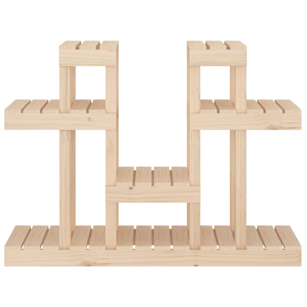 vidaXL Suport pentru plante, 104,5x25x77,5 cm, lemn masiv de pin vidaXL Suport pentru plante, 104,5x25x77,5 cm, lemn masiv de pin