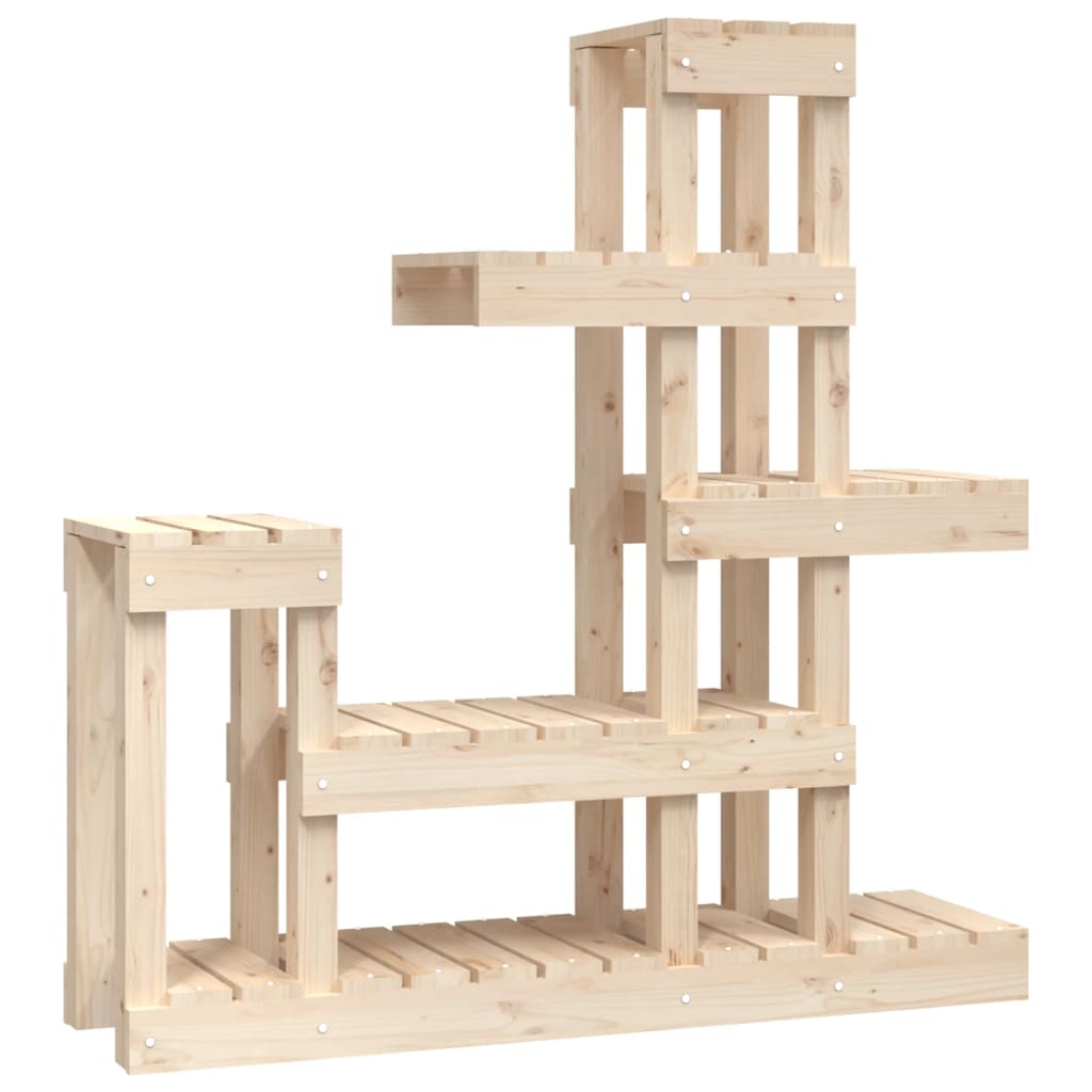 vidaXL Suport pentru plante, 92x25x97 cm, lemn masiv de pin vidaXL Suport pentru plante, 92x25x97 cm, lemn masiv de pin