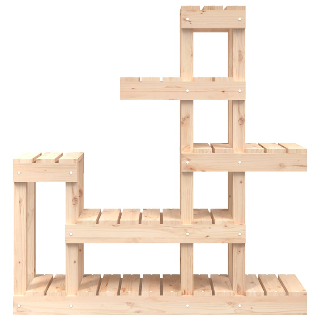 vidaXL Suport pentru plante, 92x25x97 cm, lemn masiv de pin vidaXL Suport pentru plante, 92x25x97 cm, lemn masiv de pin