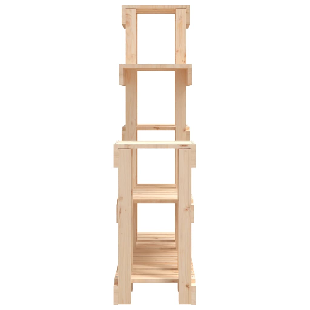 vidaXL Suport pentru plante, 92x25x97 cm, lemn masiv de pin vidaXL Suport pentru plante, 92x25x97 cm, lemn masiv de pin