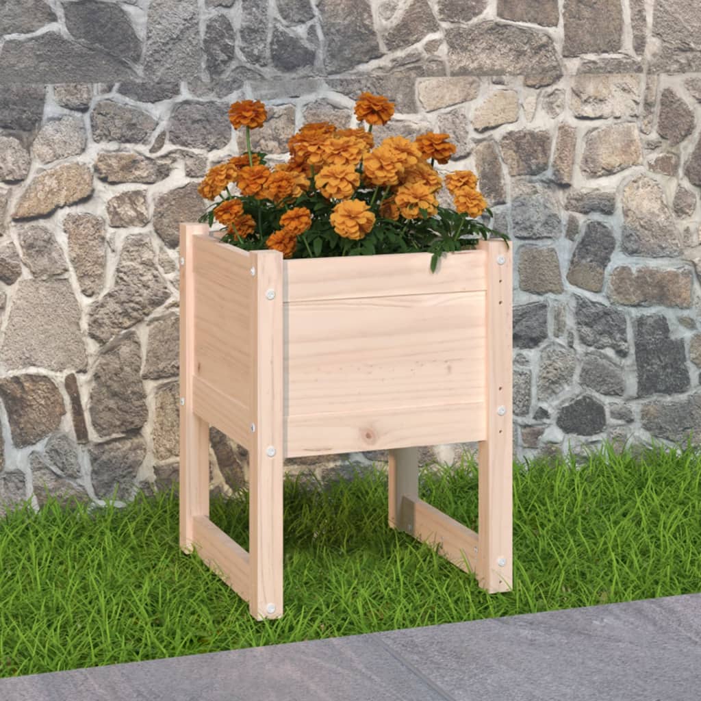 vidaXL Jardinieră, 40x40x52,5 cm, lemn masiv de pin vidaXL Jardinieră, 40x40x52,5 cm, lemn masiv de pin