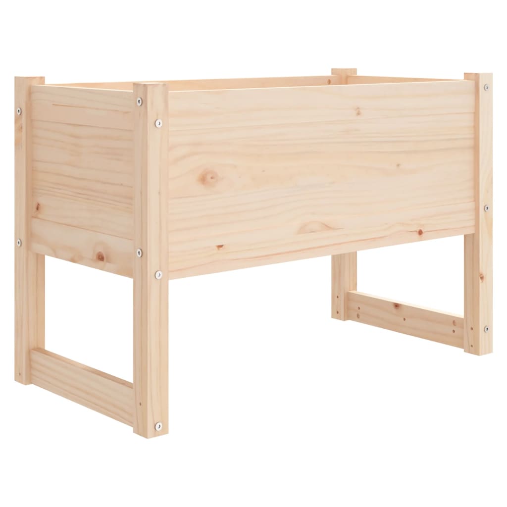 vidaXL Jardinieră, 78x40x52 cm, lemn masiv de pin vidaXL Jardinieră, 78x40x52 cm, lemn masiv de pin