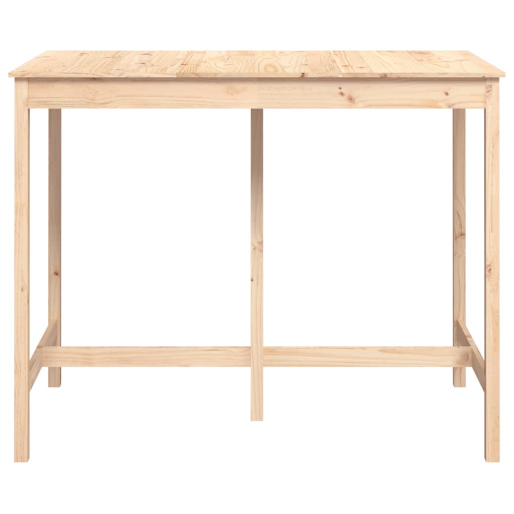 vidaXL Masă de bar, 140x80x110 cm, lemn masiv de pin vidaXL Masă de bar, 140x80x110 cm, lemn masiv de pin