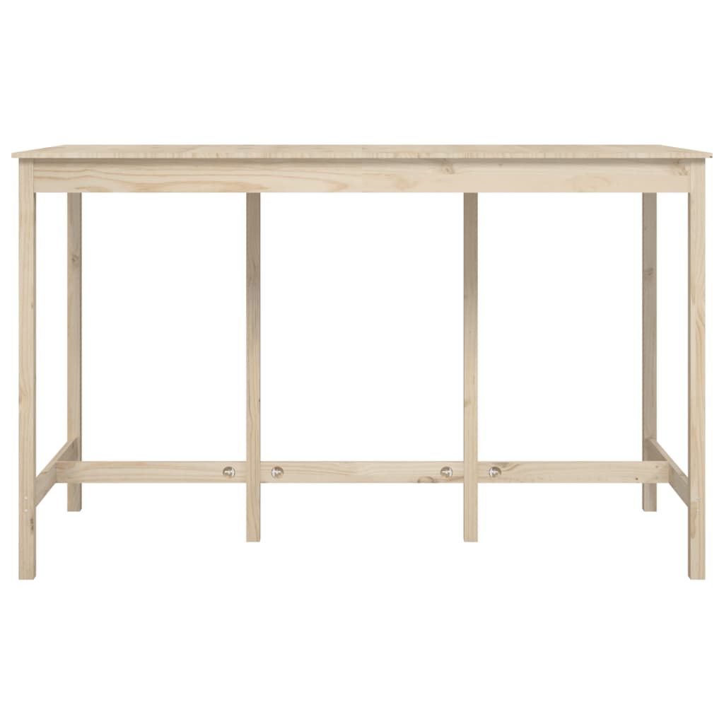 vidaXL Masă de bar, 180x80x110 cm, lemn masiv de pin