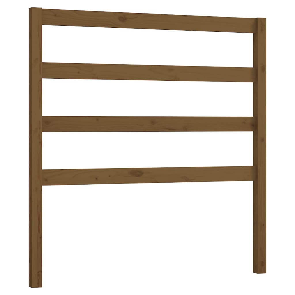 vidaXL Tăblie de pat, maro miere, 95x4x100 cm, lemn masiv de pin vidaXL Tăblie de pat, maro miere, 95x4x100 cm, lemn masiv de pin
