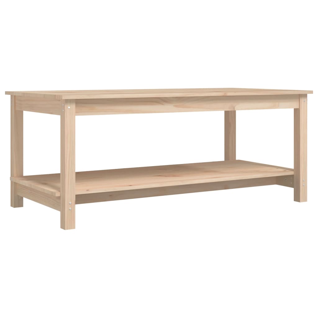 vidaXL Măsuță de cafea, 110x55x45 cm, lemn masiv de pin vidaXL Măsuță de cafea, 110x55x45 cm, lemn masiv de pin