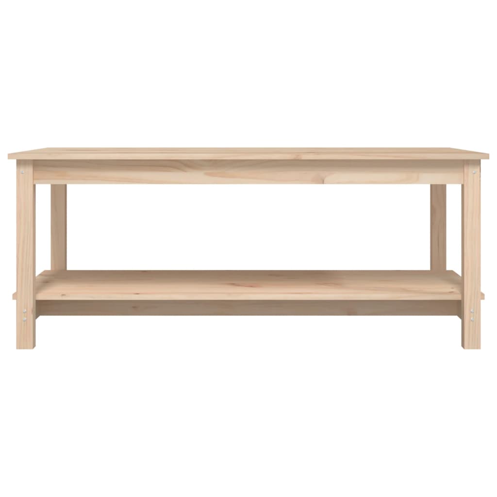 vidaXL Măsuță de cafea, 110x55x45 cm, lemn masiv de pin vidaXL Măsuță de cafea, 110x55x45 cm, lemn masiv de pin