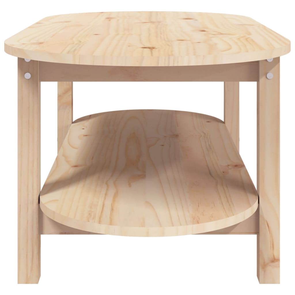 vidaXL Măsuță de cafea, 110x55x45 cm, lemn masiv de pin vidaXL Măsuță de cafea, 110x55x45 cm, lemn masiv de pin